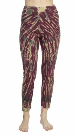 Lakhays Tie-Dye Organic Cotton Leggings