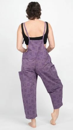 Lakhays Women's Lotus Mandala Overalls Jumpsuit New Arrivals