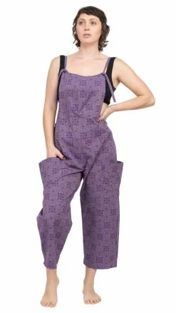 Lakhays Women's Lotus Mandala Overalls Jumpsuit New Arrivals