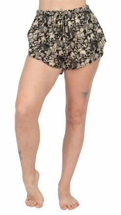 Lakhays Elephant Print Summer Women's Lounge Shorts
