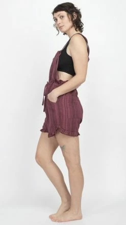 Lakhays Ruffle Stripe Shortalls New Arrivals 8 Lakhays Ruffle Stripe Shortalls New Arrivals