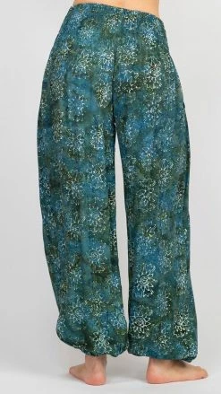 Lakhays Batik Tie-Dye Tapered Pants