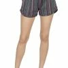 Lakhays Stripe Binding Cotton Shorts