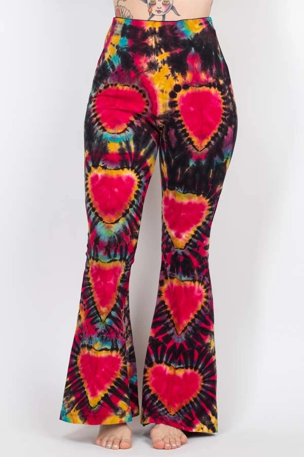 Lakhays Tie-Dye Organic Cotton Belly Bottom Pants New Arrivals 1 Lakhays Tie-Dye Organic Cotton Belly Bottom Pants New Arrivals