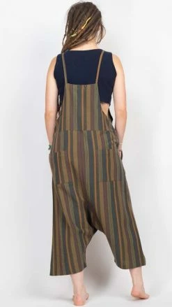 Lakhays Stripe Oversized Overall