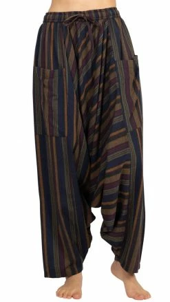 Lakhays Unisex Drop-CRCH Harem Pants