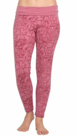 Lakhays New Arrivals Mushroom Yoga Pants