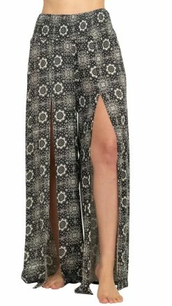 Lakhays Tiny Bandana Slit Pants