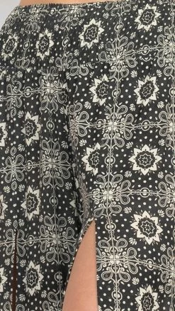 Lakhays Tiny Bandana Slit Pants