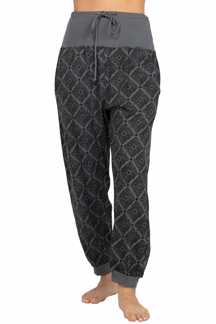 Lakhays New Arrivals Diamond Patterned Jersey Lounge Pants 1 Lakhays New Arrivals Diamond Patterned Jersey Lounge Pants