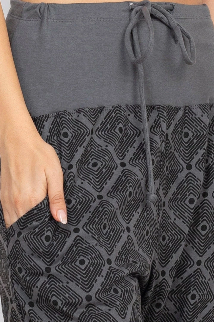 Lakhays New Arrivals Diamond Patterned Jersey Lounge Pants 5 Lakhays New Arrivals Diamond Patterned Jersey Lounge Pants