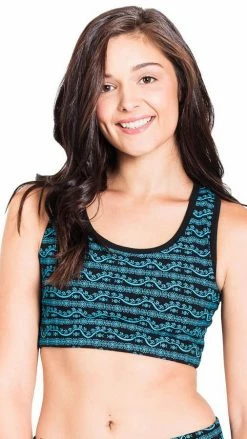 Lakhays Tank Tops Om Be With You Sports Bra