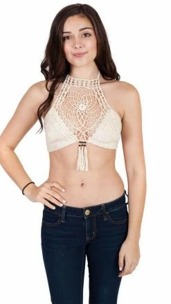 Lakhays Delilah Crochet Bikini Top Crochet Tops 13 Lakhays Delilah Crochet Bikini Top Crochet Tops