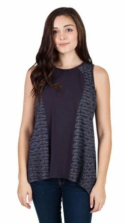 Lakhays Om Be With You Open Back Summer Top Tank Tops