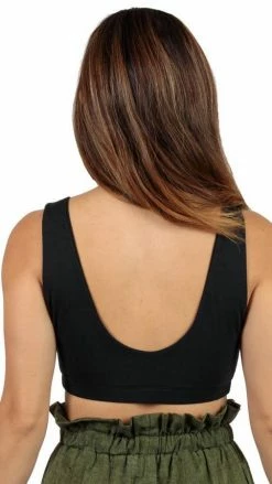 Lakhays Tank Tops Organic Cotton Yogi Playtime Bra Top