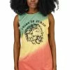 Lakhays Rasta Reggae Tribe Of Judah Tie-Dye Tank Tank Tops