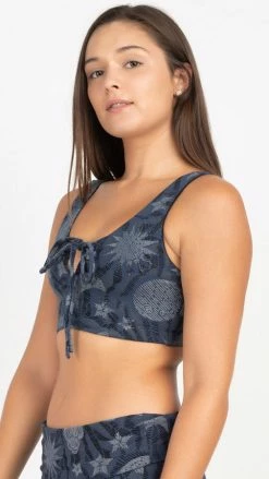 Lakhays Organic Cotton Celestial Print Yoga Bra