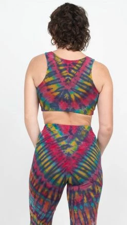 Lakhays Tie Dye High Neck Organic Cotton Bra New Arrivals 11 Lakhays Tie Dye High Neck Organic Cotton Bra New Arrivals