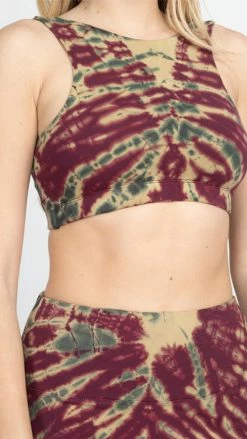 Lakhays Tie Dye High Neck Organic Cotton Bra New Arrivals 9 Lakhays Tie Dye High Neck Organic Cotton Bra New Arrivals