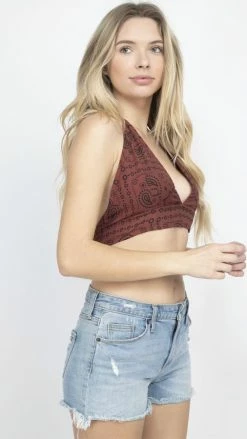 Lakhays Bandana Print Halter Top 9 Lakhays Bandana Print Halter Top