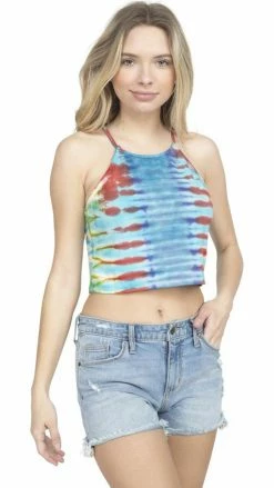 Lakhays Organic Cotton Tie-dye Tank Top New Arrivals