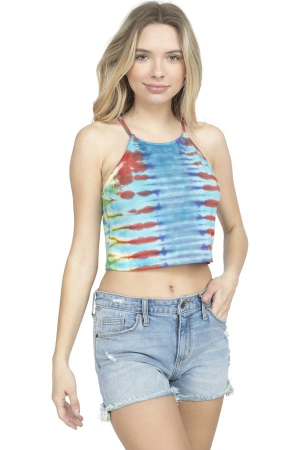 Lakhays Organic Cotton Tie-dye Tank Top New Arrivals 1 Lakhays Organic Cotton Tie-dye Tank Top New Arrivals