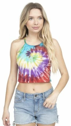 Lakhays Organic Cotton Tie-dye Tank Top New Arrivals