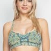 Lakhays Tank Tops Organic Cotton Printed Yoga Bra