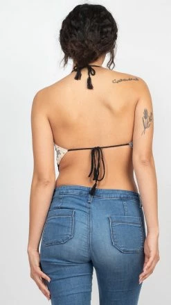 Lakhays Granny Square Crochet Top