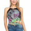 Lakhays YingYang Mandala Halter Top New Arrivals
