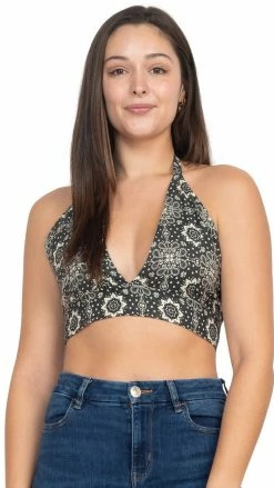 Lakhays Tiny Bandana Halter Top New Arrivals