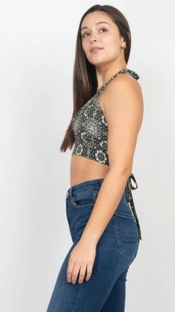 Lakhays Tiny Bandana Halter Top New Arrivals