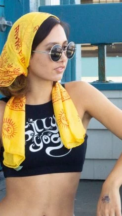 Lakhays Handmade Om Yoga Prayer Shawl/Scarf Scarves