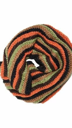 Lakhays Women's Boho Knitted Multi Infinity Scarf Scarves