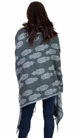 Lakhays Winter Wonder Warm Hamsa Scarf Scarves