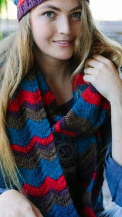 Lakhays Super Soft Chunky Thick Large Cowl Infinity Fringe Winter Scarf