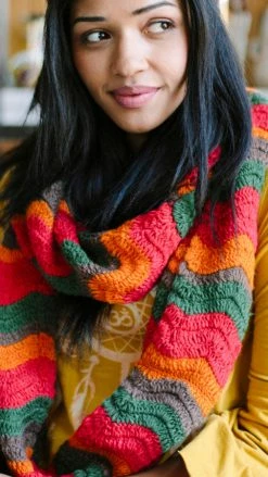 Lakhays Super Soft Chunky Thick Large Cowl Infinity Fringe Winter Scarf 10 Lakhays Super Soft Chunky Thick Large Cowl Infinity Fringe Winter Scarf