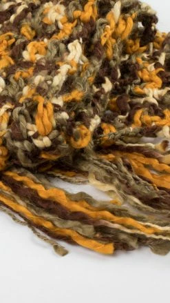 Lakhays Hand Knit Chunky Soft Cowl Fringe Winter Scarf Scarves