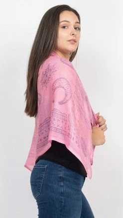 Lakhays Celestial Zodiac Printed Soft Summer Scarf New Arrivals