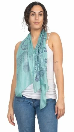 Lakhays Celestial Zodiac Printed Soft Summer Scarf New Arrivals