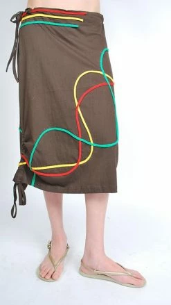 Lakhays Sinker Skirt W/rasta Piping