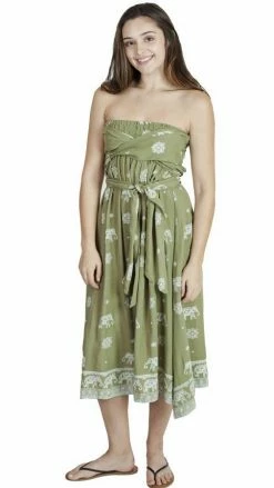 Lakhays Beachy Boho Maxi Multiway Wrap Skirt And Dress In One