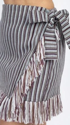 Lakhays Women's Woven Winter Mini Skir Skirts