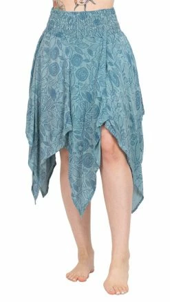 Lakhays Zinnia Handkerchief Skirt