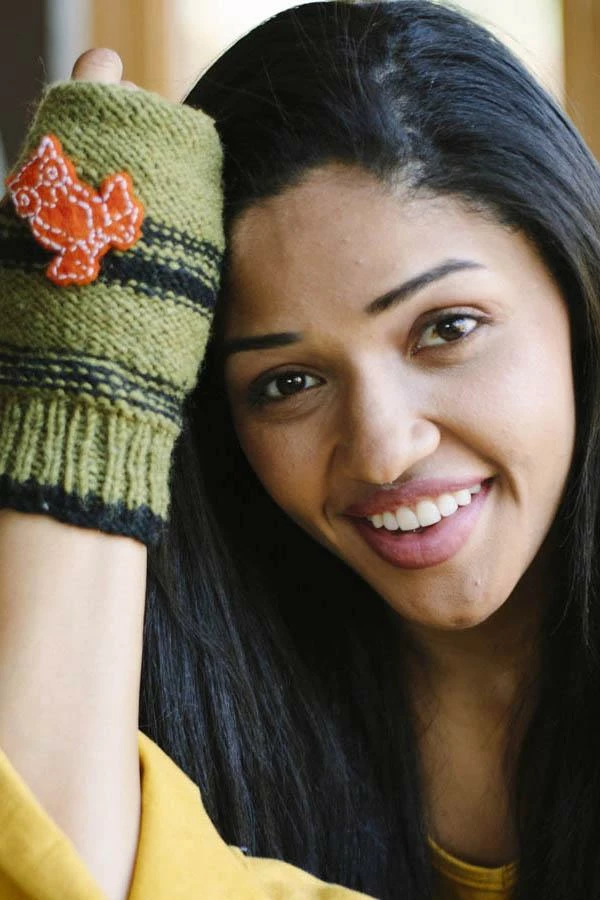 Lakhays Hand Knit Woolen Owl Handwarmer With Fleece Lining 2 Lakhays Hand Knit Woolen Owl Handwarmer With Fleece Lining