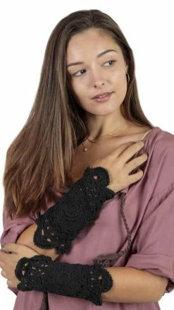 Lakhays Lace And Grace Fingerless Gloves