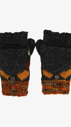 Lakhays Wool Knit Hearts Mittens