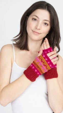 Lakhays Winter Hand Knit Handwarmer-fingerless Gloves Arm Warmers 27 Lakhays Winter Hand Knit Handwarmer-fingerless Gloves Arm Warmers
