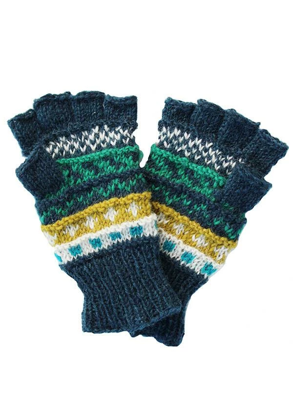 Lakhays Winter Love Fingerless Wool Arm Warmers 4 Lakhays Winter Love Fingerless Wool Arm Warmers