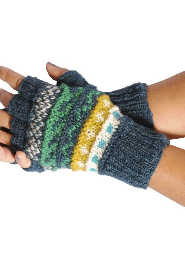 Lakhays Winter Love Fingerless Wool Arm Warmers 7 Lakhays Winter Love Fingerless Wool Arm Warmers